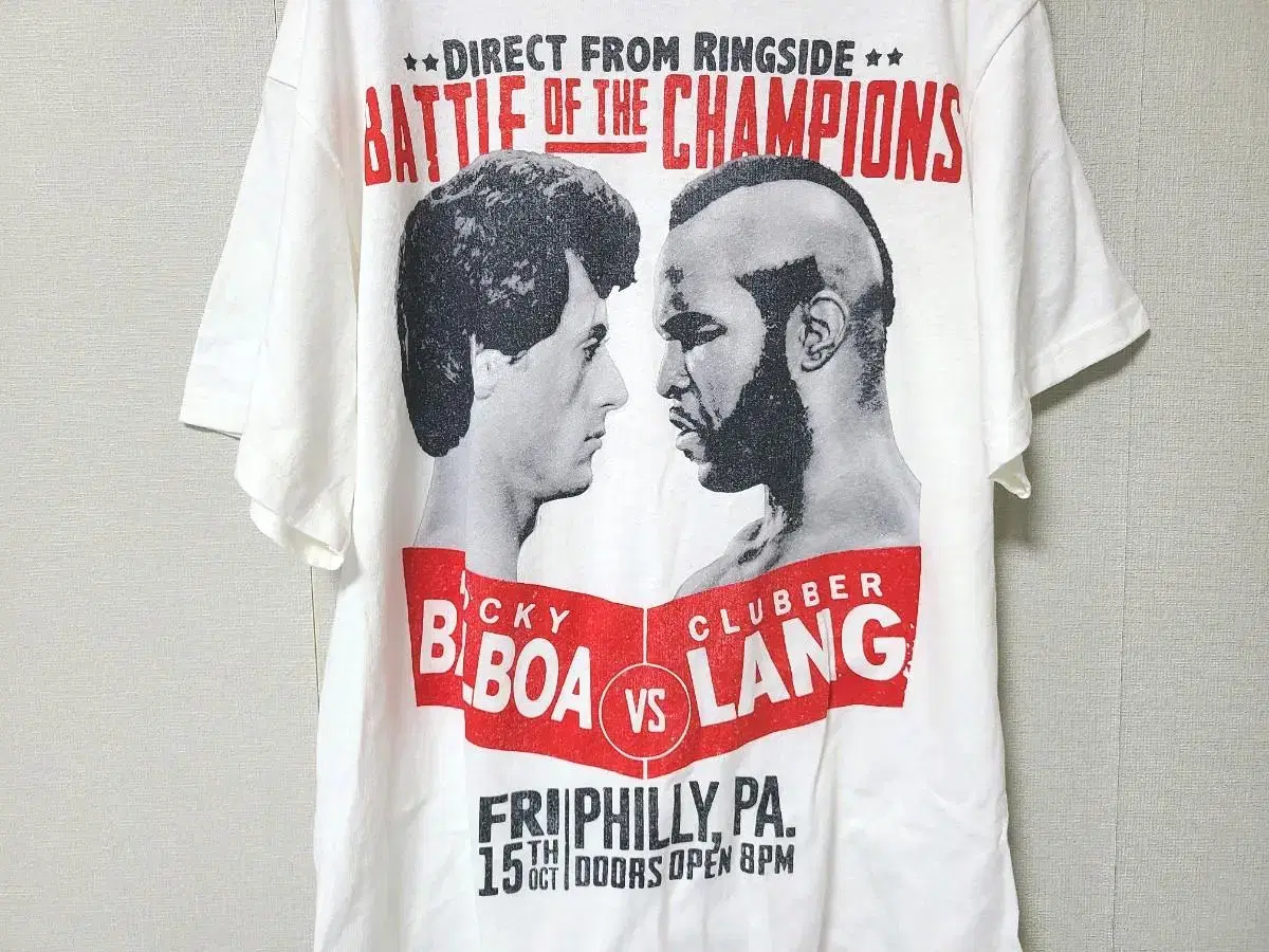 ROCKY Rocky Balboa vs Kluiver Lang Vintage T-Shirt