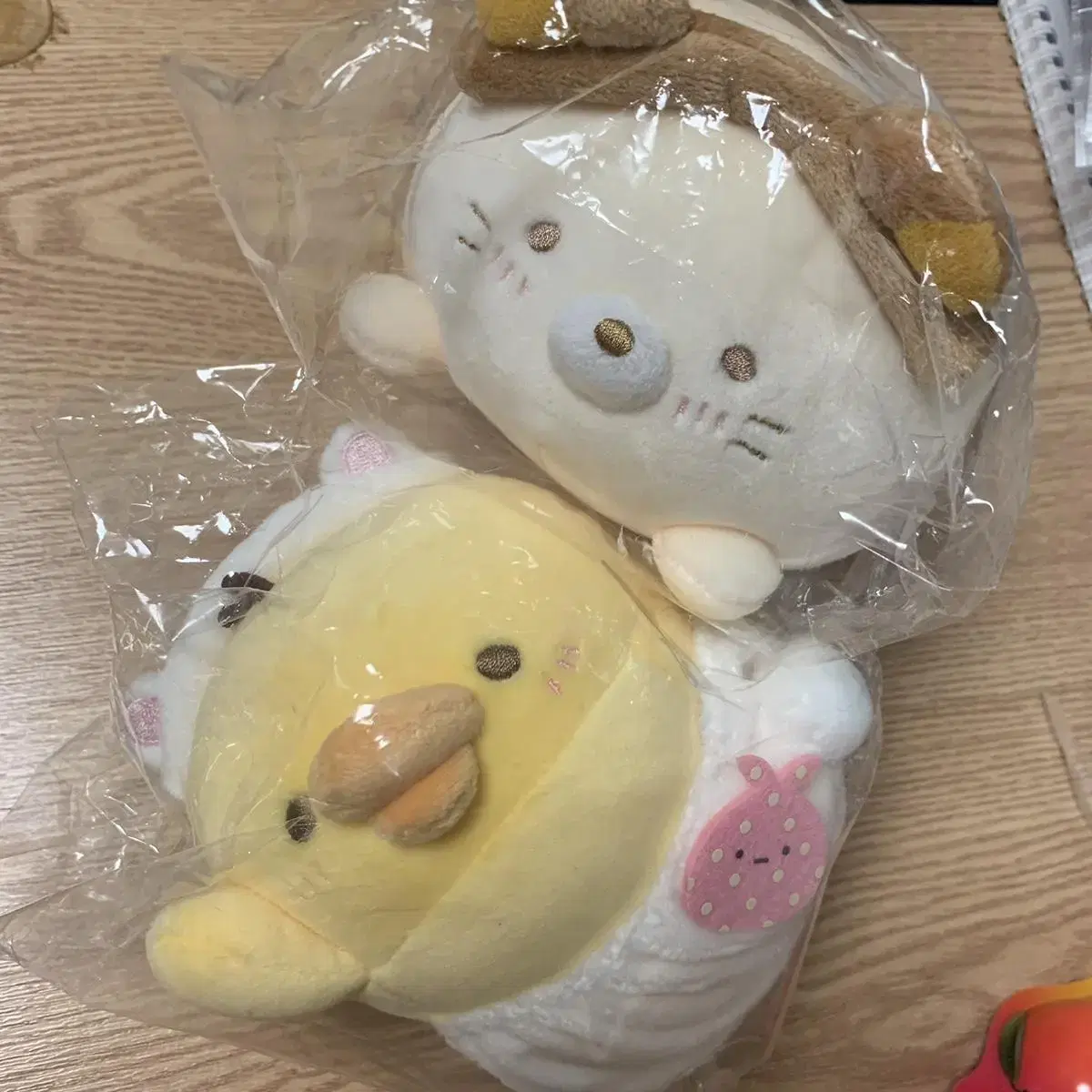 Rilakkuma Store Limited Pochari Honyagurumi Kiiroitori Sumikogurashi Neko