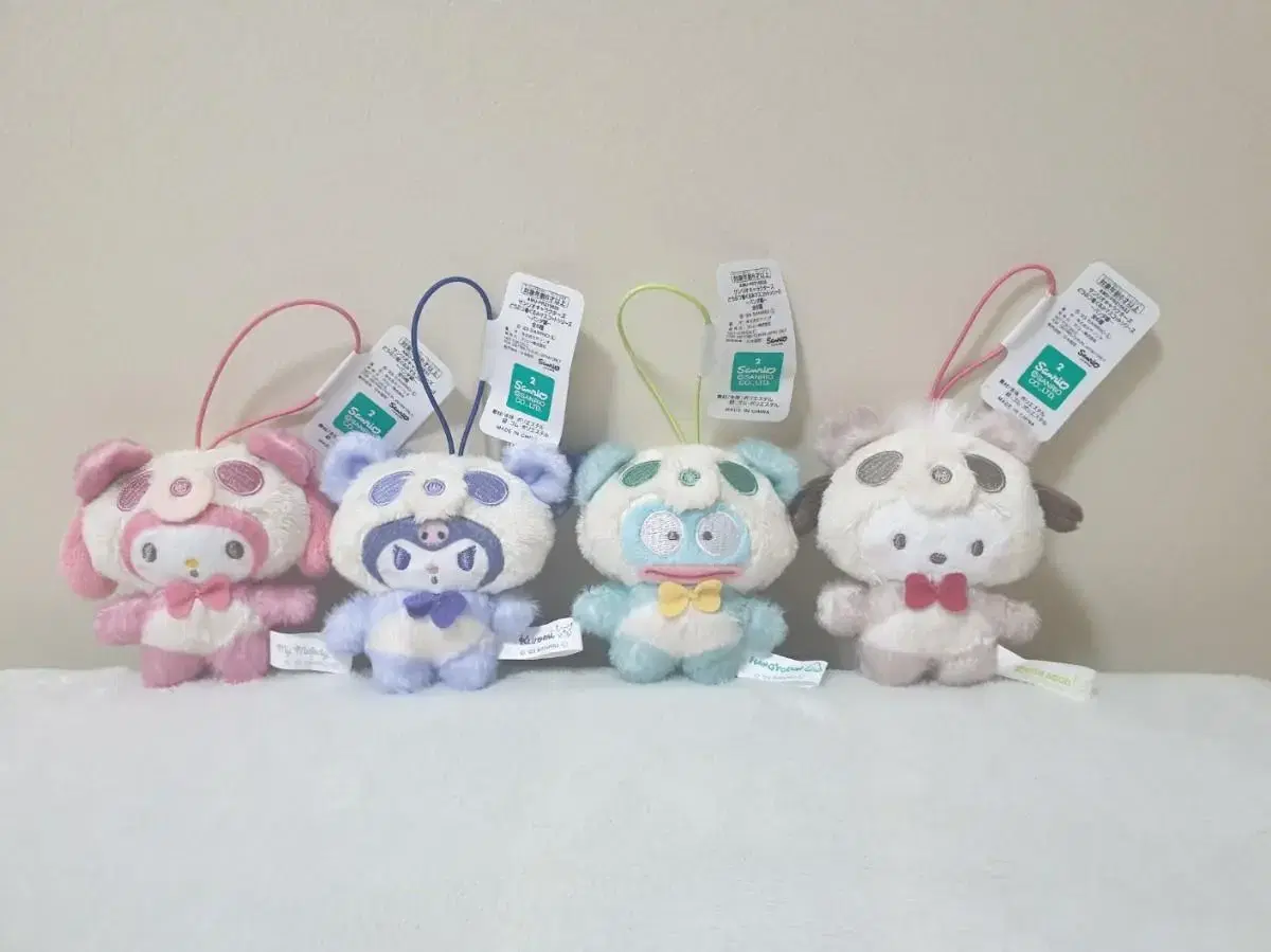 Panda Clothes Kuromi Pochako My Melody Han Gyo-dong Cinnamon Mascot Keyring