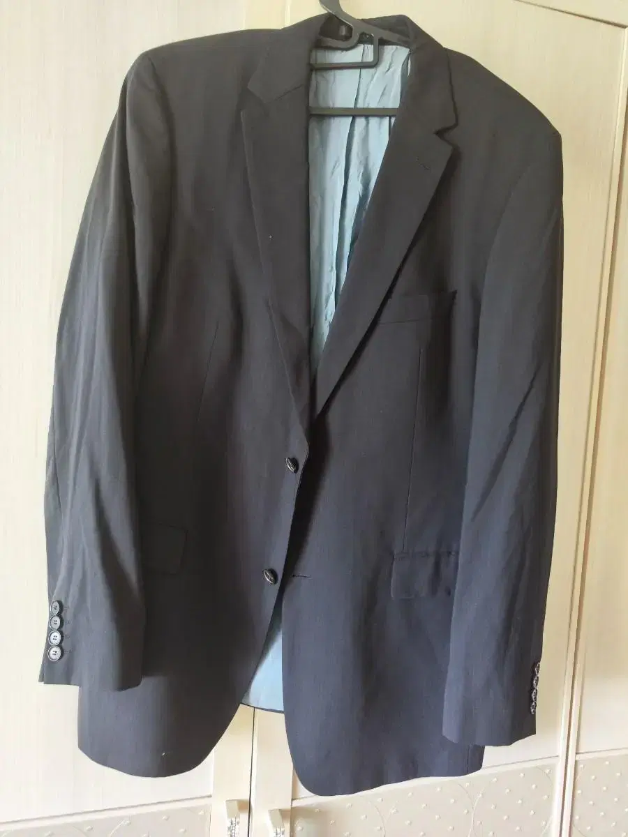 Hugo Boss Genuine Men's 100% Virgin Wool Black Blazer L 110