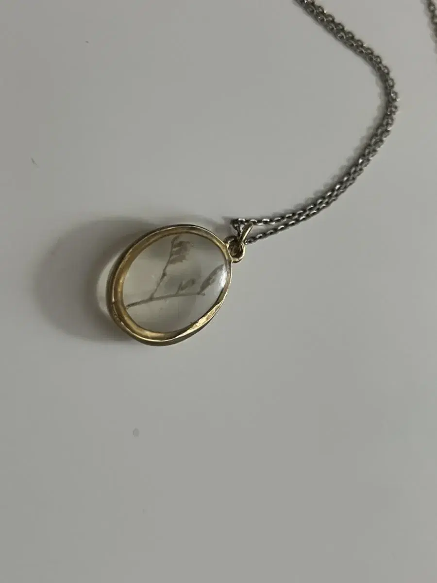 Yeoreum Cheongsun Transparent Pendant Necklace