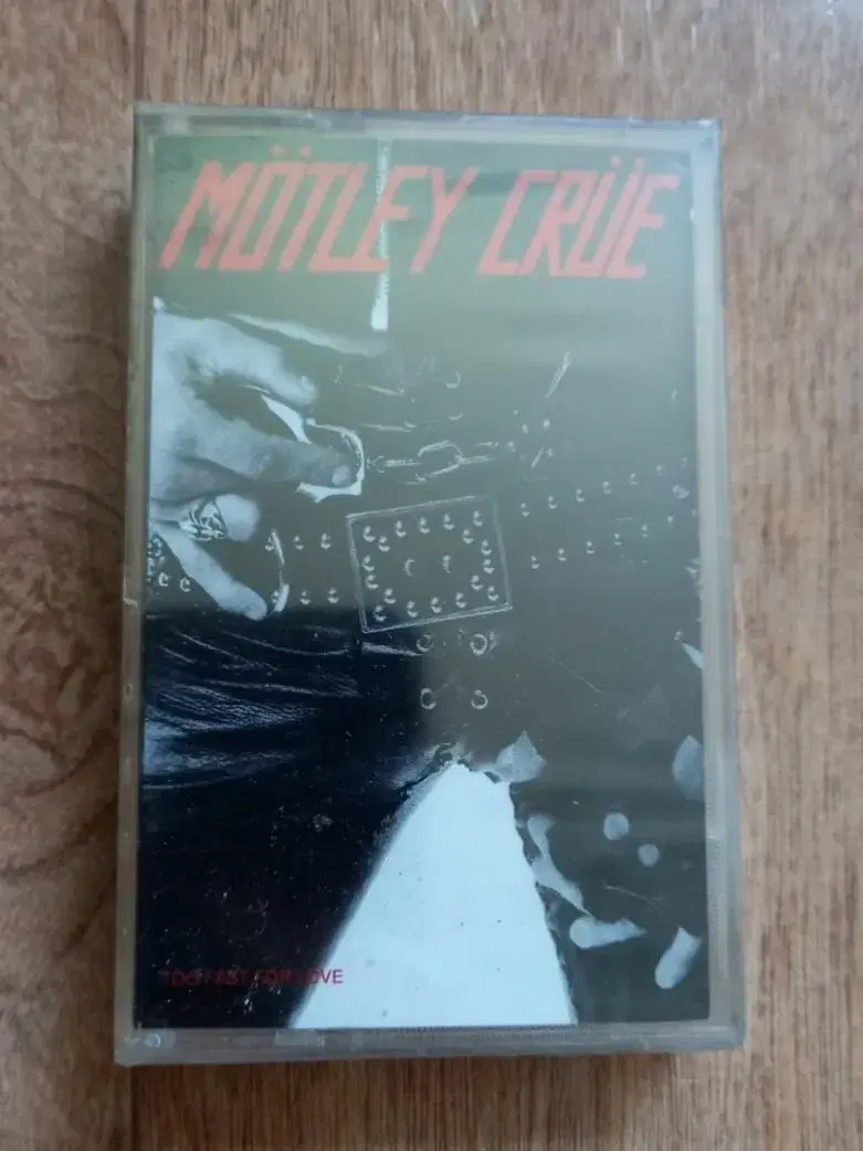 motley crue 미개봉 머틀리크루 카세트테이프