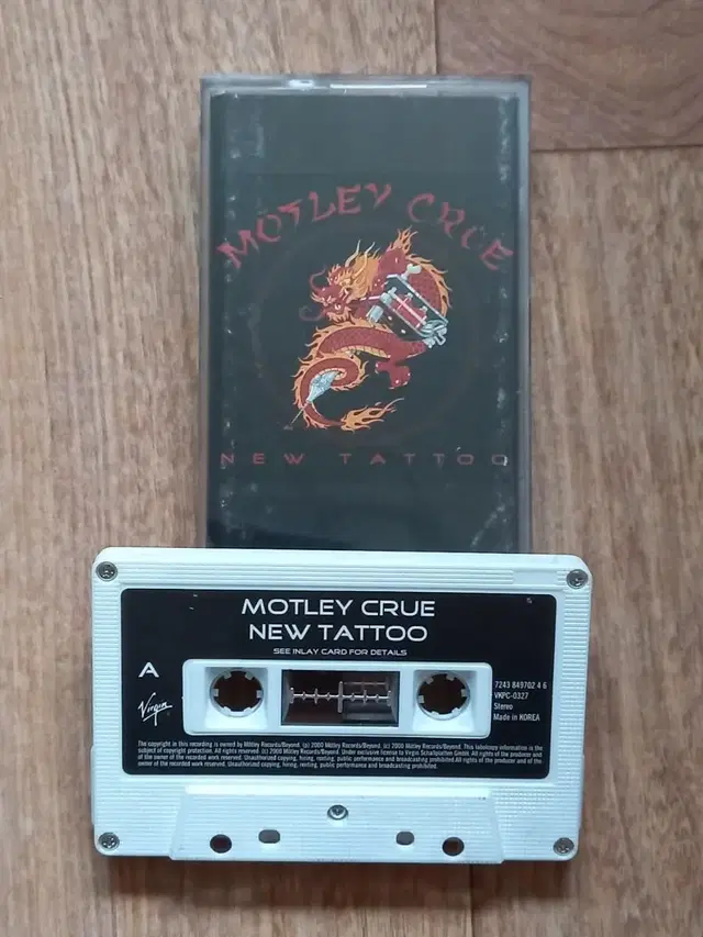 motley crue 머틀리크루 카세트테이프