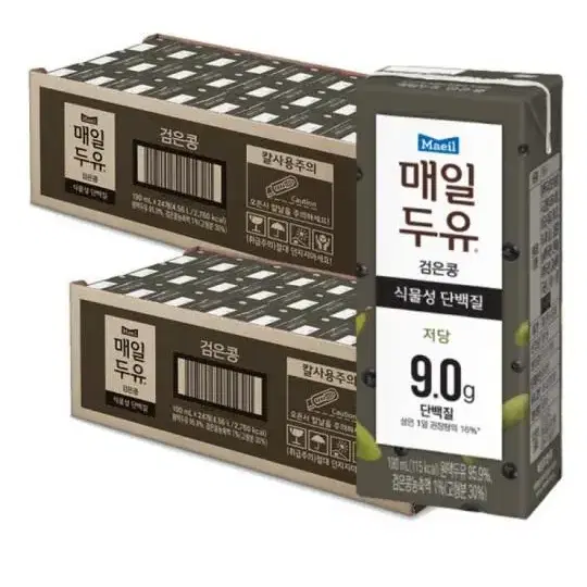 (무배)매일두유 검은콩 190ml 48팩