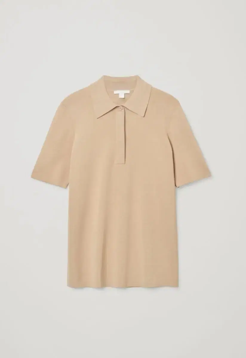 COS + Lightweight Knitted Polo Shirt