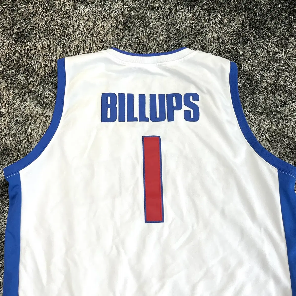 NBA 미첼앤네스 디트로이트 피스톤즈 빌럽스 유니폼 (2XL)