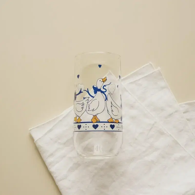 빈티지 루미낙 구스 유리컵 / Luminarc Drinking Glass