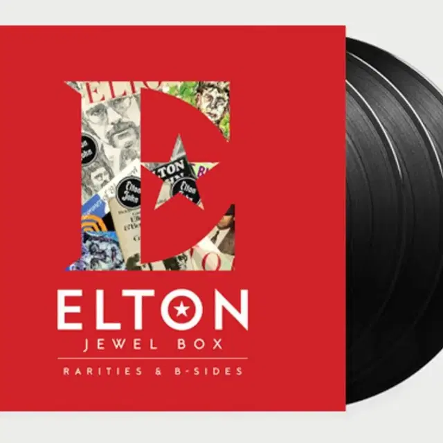 엘튼 존LP 미개봉  ELTON JEWEL BOX 3LP