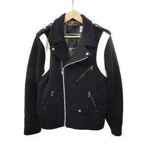 stussy x schott wool riders jacket