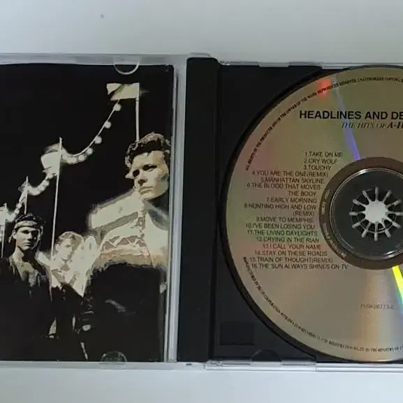 A-Ha 아하 Headlines And Deadlines 앨범 시디 CD