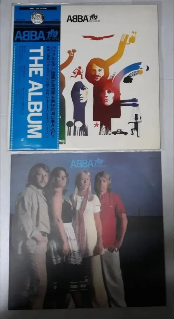 아바 Abba The Album 일본엘피 바이닐 vinyl 팝엘피 pop