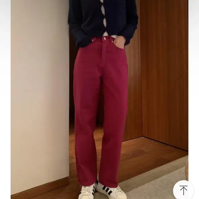 애니웨이썸머 plum denim pants 풀럼데님팬츠 s