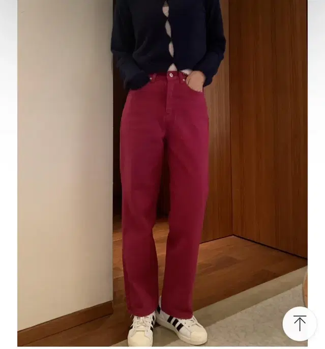 애니웨이썸머 plum denim pants 풀럼데님팬츠 s