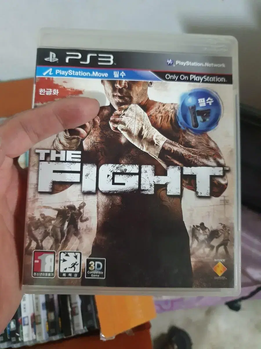 ps3 무브게임 더 파이터 판매 합니다