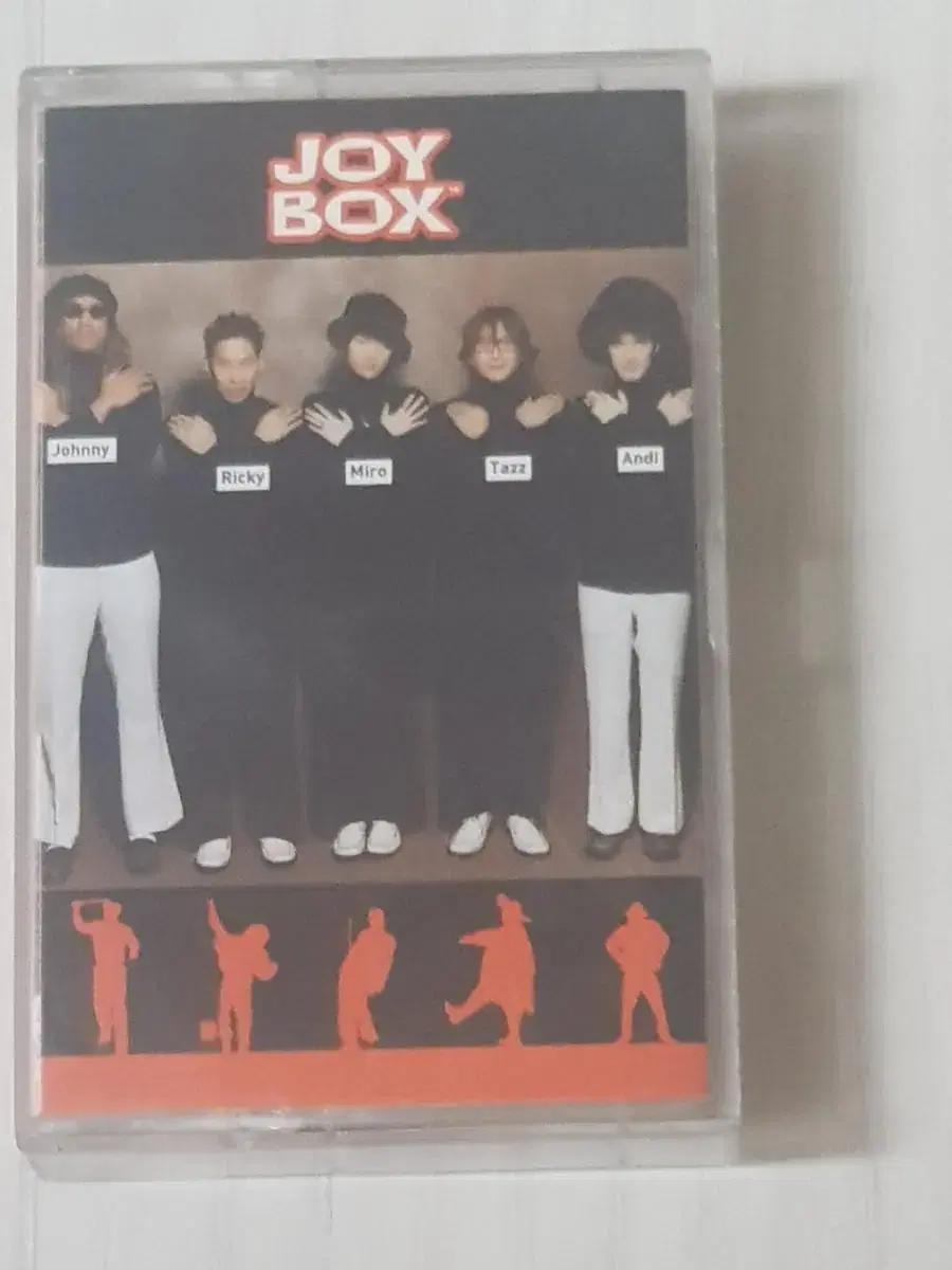 모던록밴드 조이박스 Joy Box 2000년 가요카세트테이프 카세트테잎