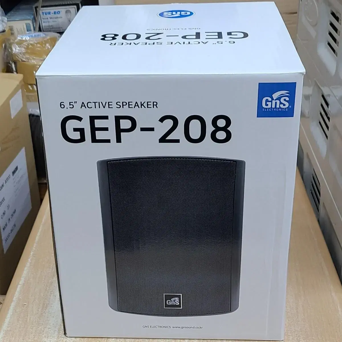 미개봉) GNS GEP-208 앰프내장스피커 액티브스피커