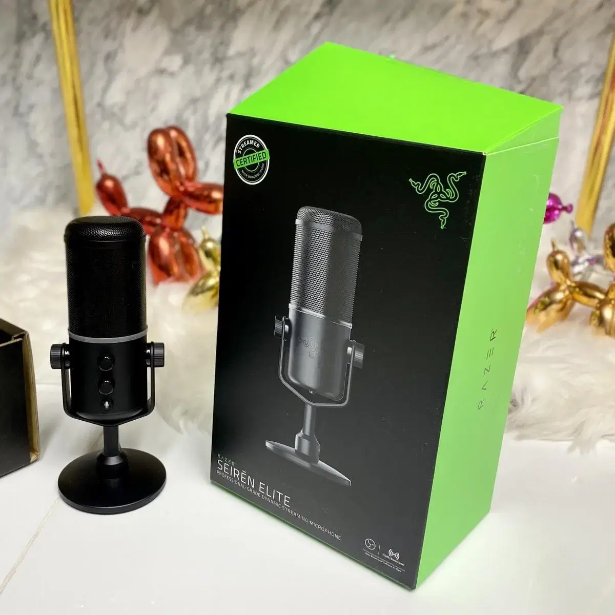 (새상품) RAZER Seiren Elite 사이렌 엘리트 디지털 마이크