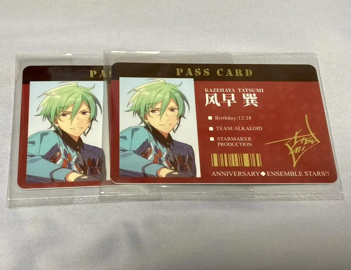 Anstar Zhongstar NFC Entrance Pass Tatsumi 2pcs in bulk