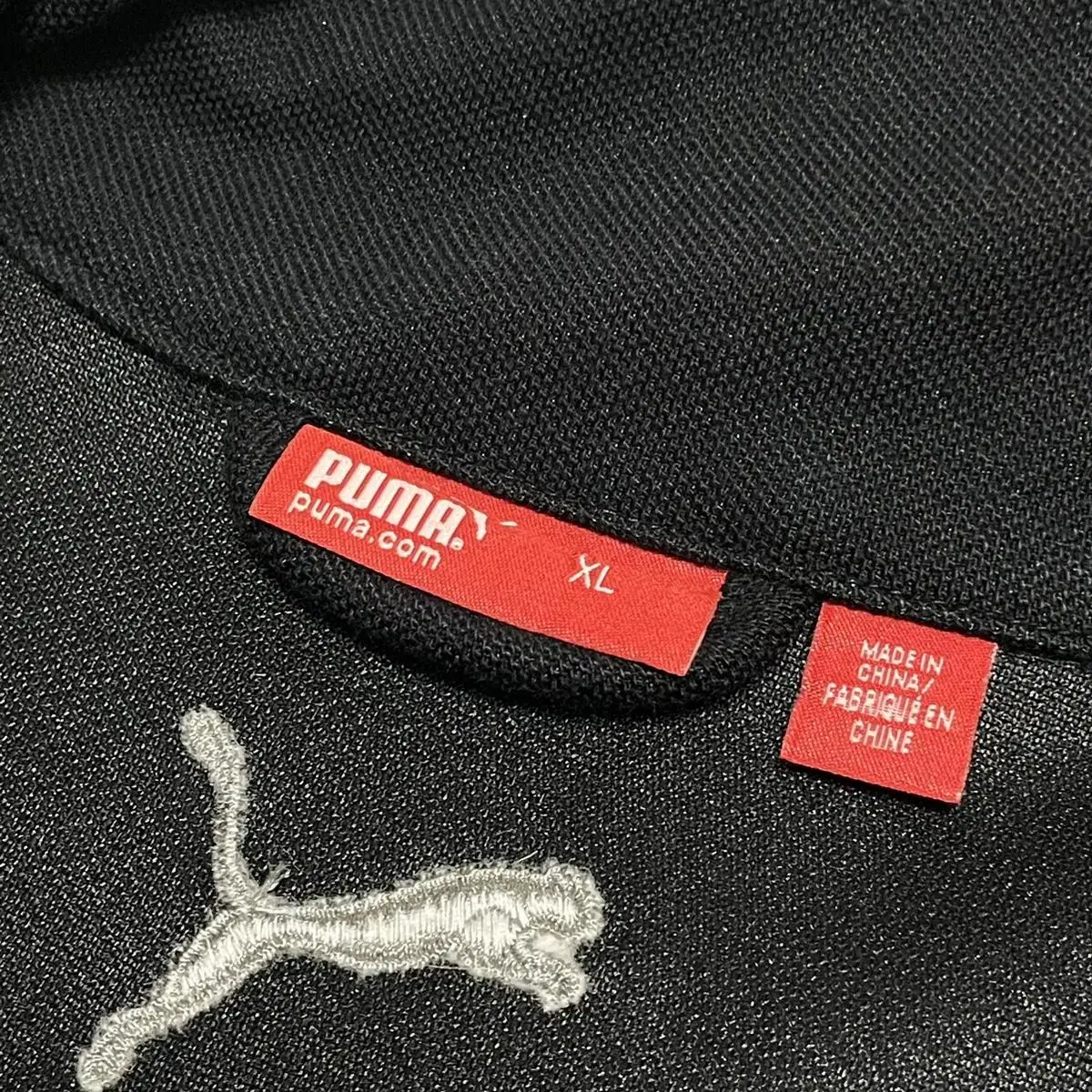 PUMA 푸마 블랙 트렉탑 집업