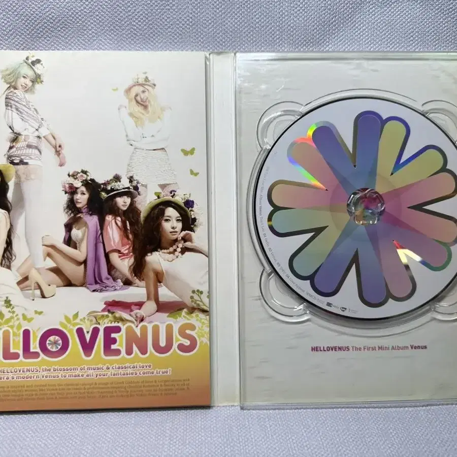 헬로비너스 미니1집/헬로비너스 (Hellovenus)친필싸인CD