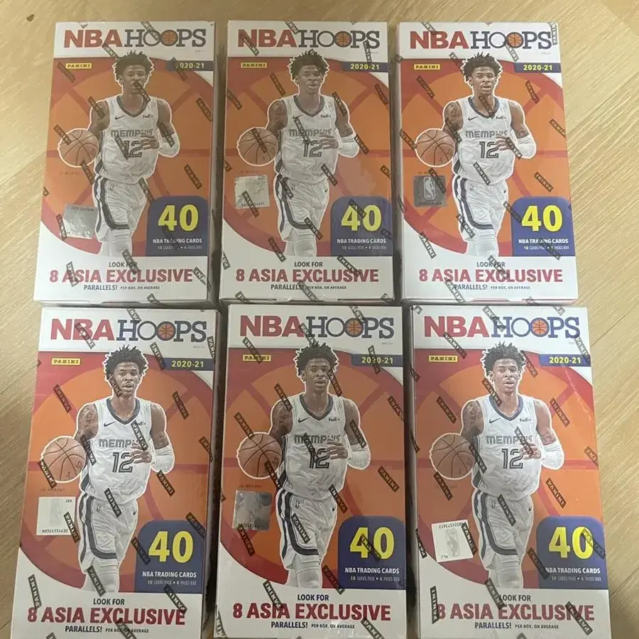 2020-21 panini  nba hoops box