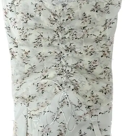 vintage floral corset onepiece