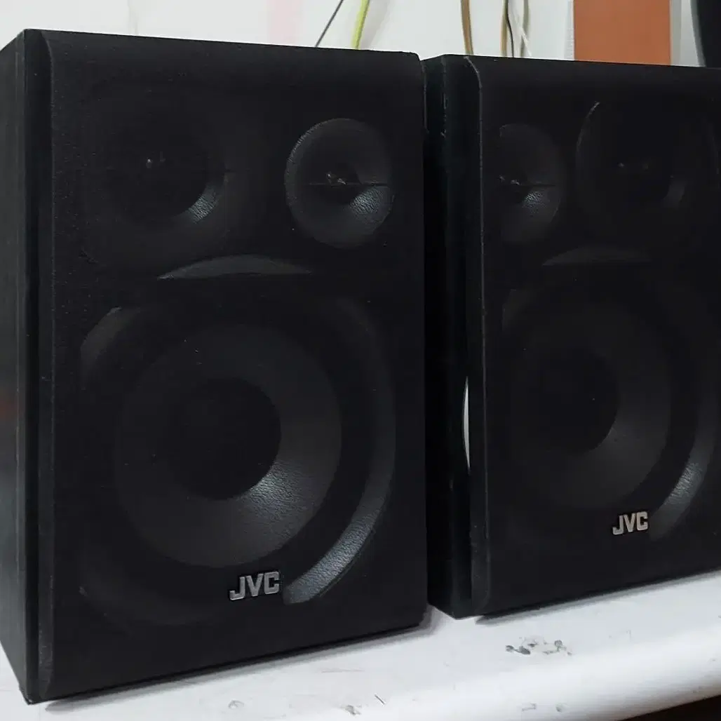 JVC  3웨이 파워 북스피커