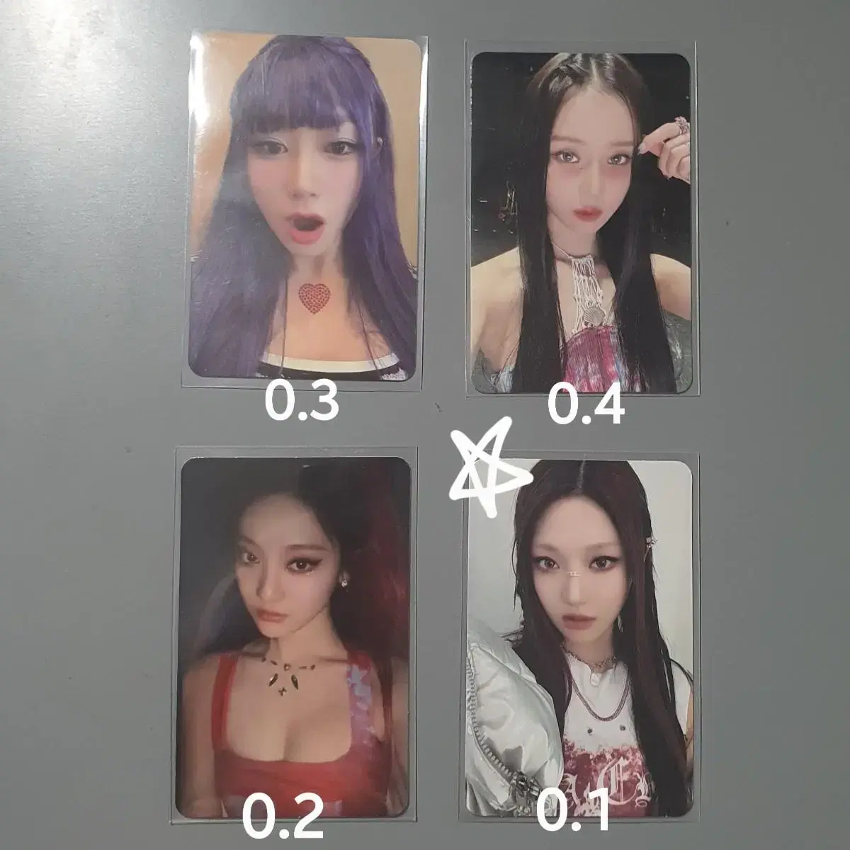 Aespa Spicy MyWorld photocard WTS