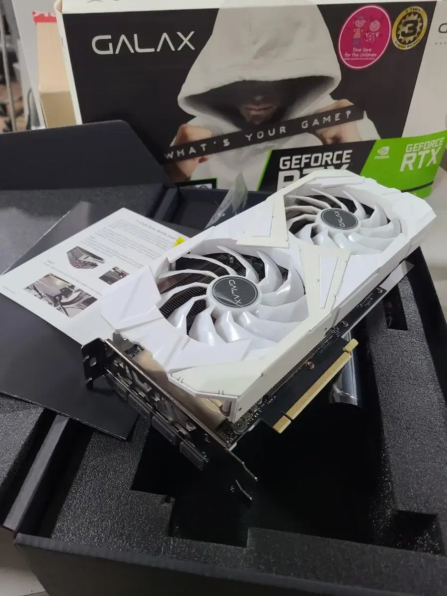 경북구미)겔럭시 3060ti. EX RGBLED. AS 25년5월