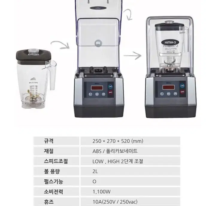 업소용 블랜더 팝니다