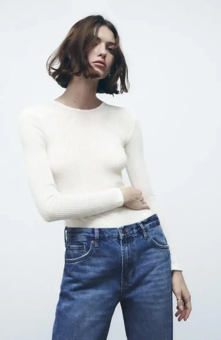 <새상품> Zara : 긴팔티셔츠