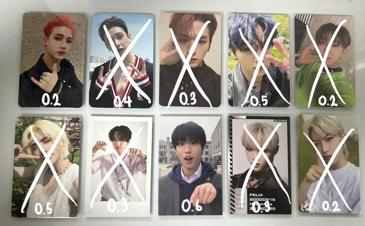 Skz photocard sell wts (a) bang chan lino changbin hyeonjin felix seungmin hyunjin i.n.