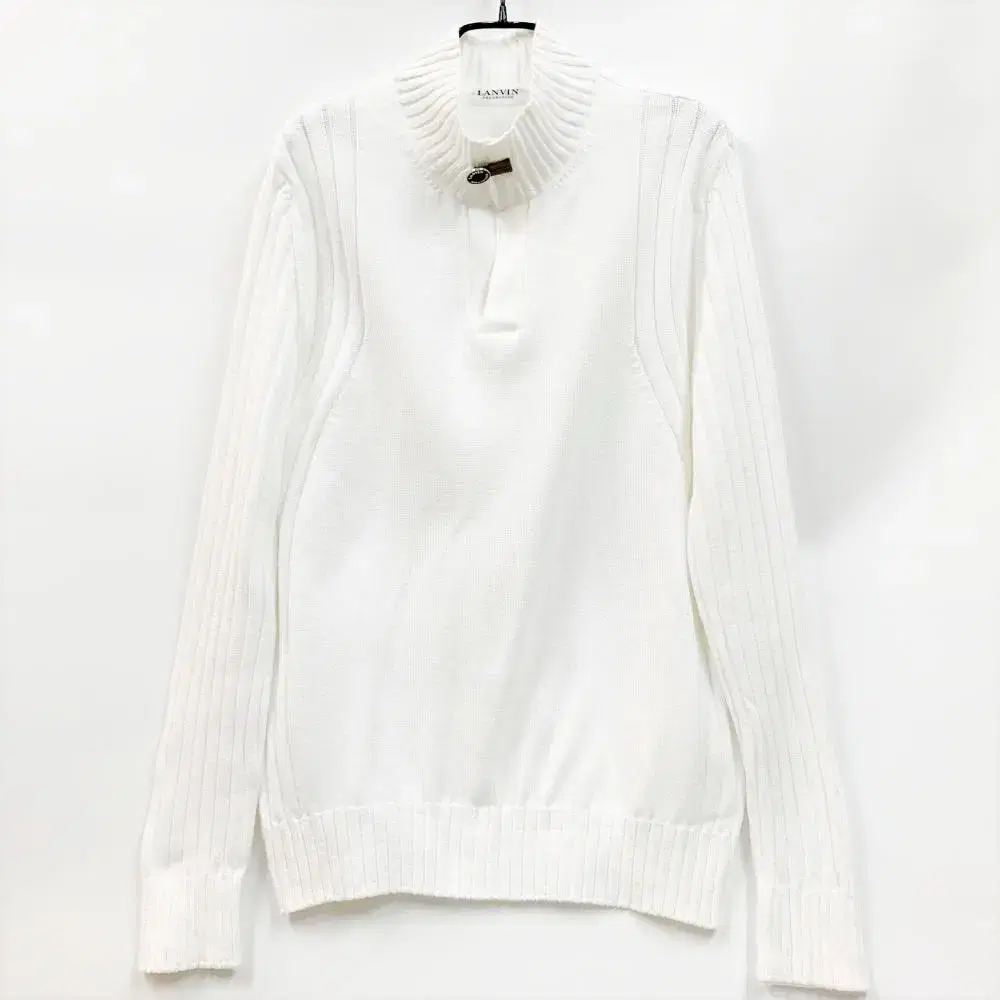 LANVIN Lanvin Collection High Neck Cotton Ribbed Knit C908