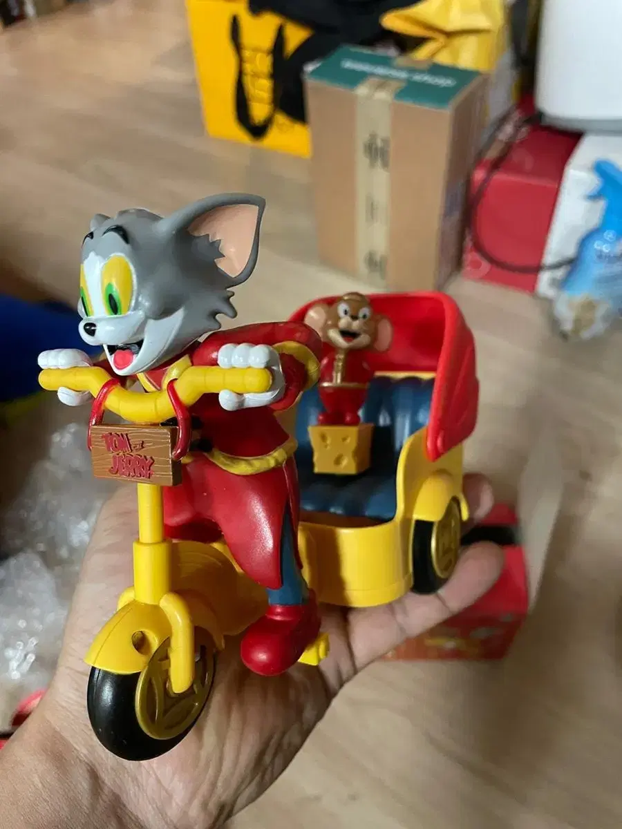 KFC Tom and Jerry's Bike Figure