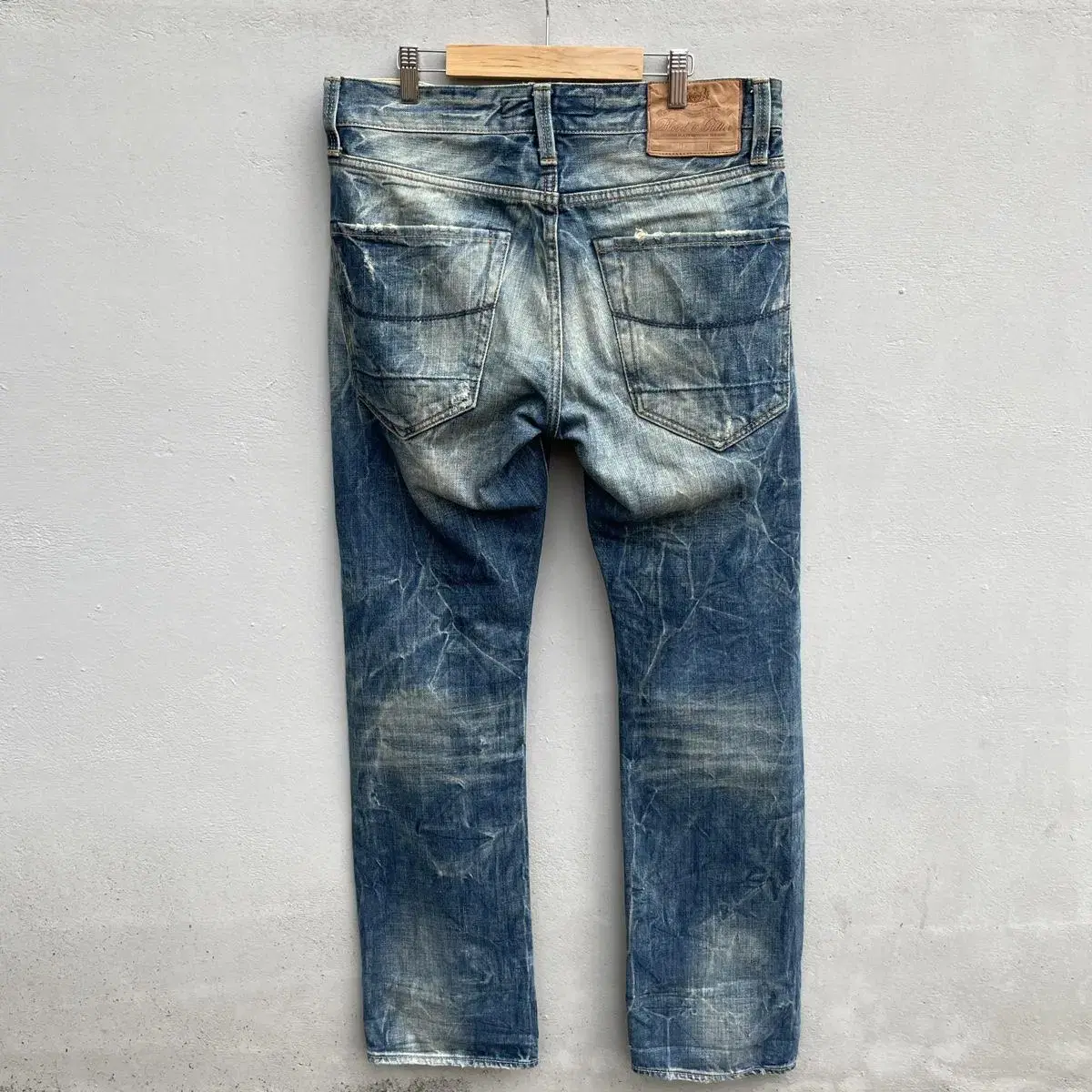 Vintage Thunder Washing Denim Pants