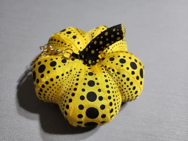 쿠사마 야요이 호박 키링 kusama