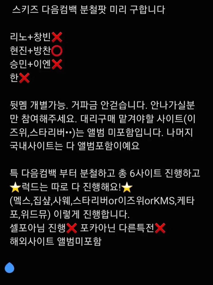 SKZ Special Next Comeback Short-term Buncheol Recruitment