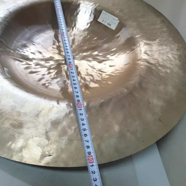 대형 방짜 유기 바라 2개 지름61cm 무게 4.5kg