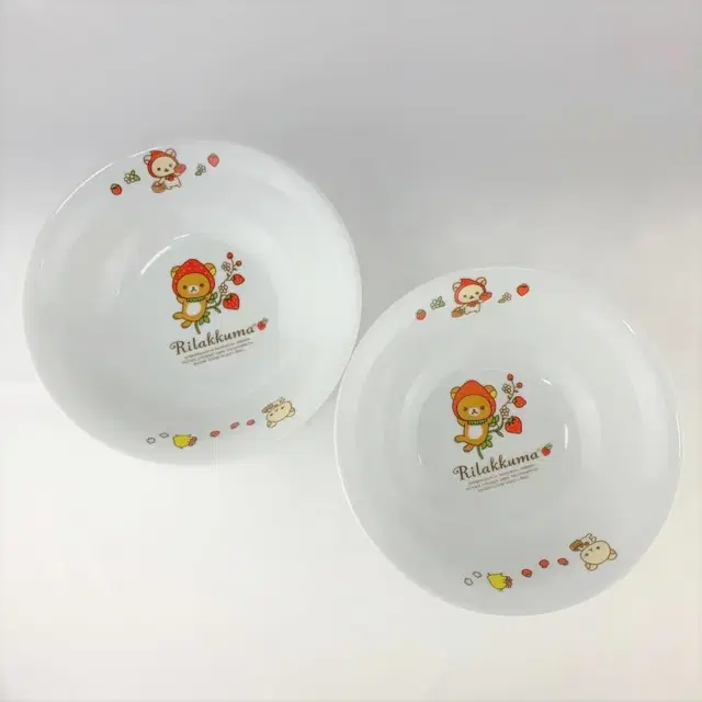 SANRIO X RIRAKKUMA 산리오 리락쿠마 딸기 볼접시 A736