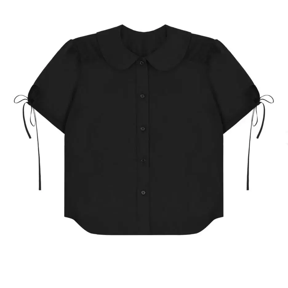 코스모스 PUFF PETER PAN COLLAR SHIRT