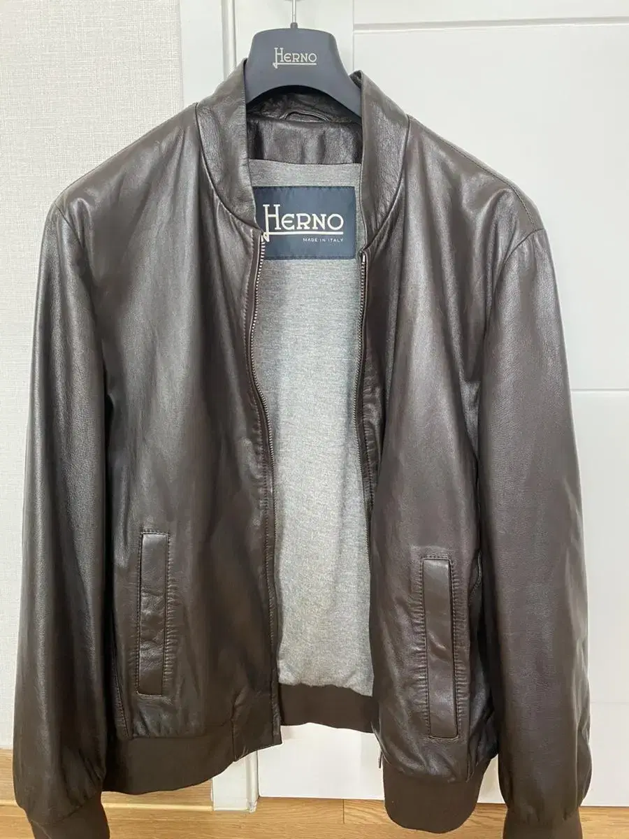 HERNO Leather jacket