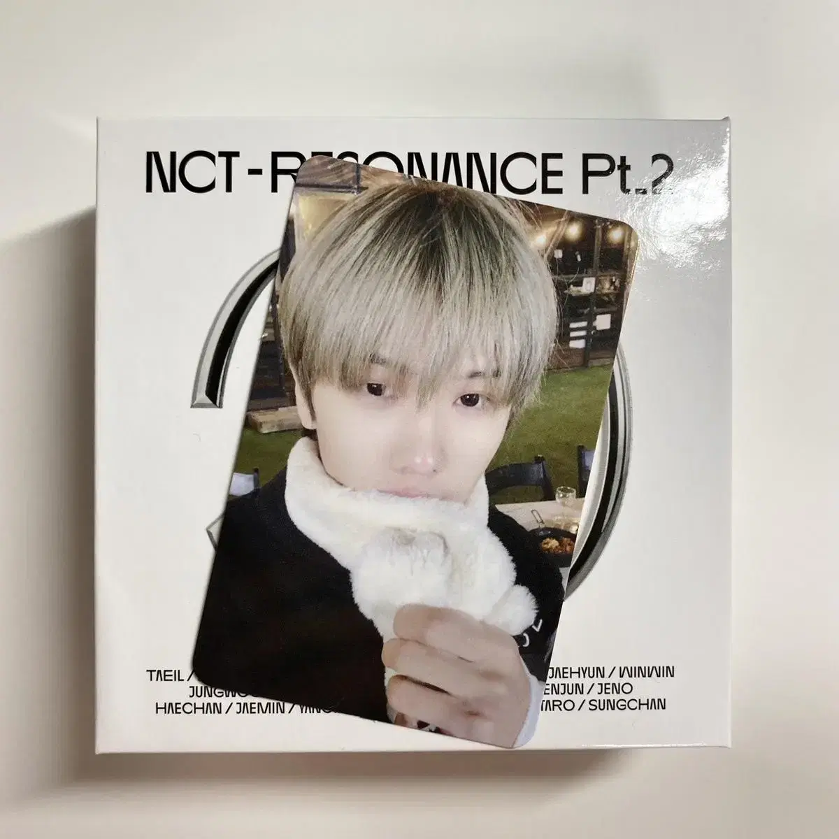 [price drop] nct shawl jisung photocard wts