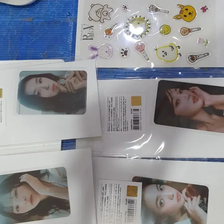 레드벨벳 R to V md 굿즈  포카 photocard epo