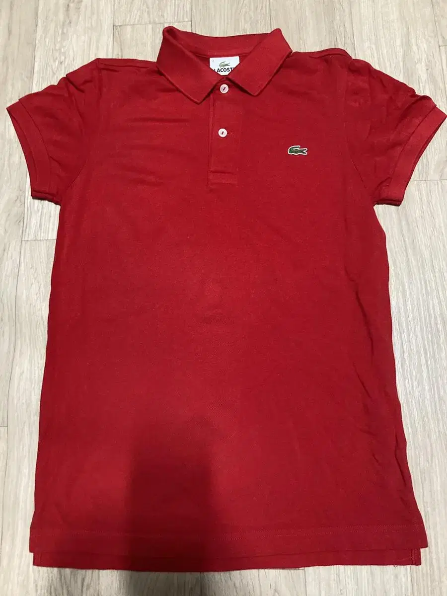 Lacoste Red Piqué T-Shirt