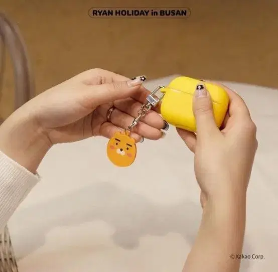 [Kakao Friends-Ryan Holiday Inn Busan] Keyring_BN Fei Ryan