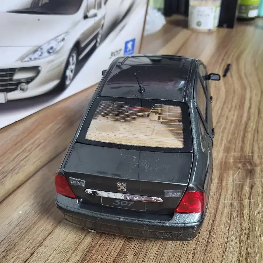 푸조 PEUGEOT 307 딜러팩 (PD201795GY) 1/18