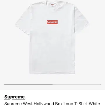 Supreme West Hollywood Box Logo T-shirt - Farfetch