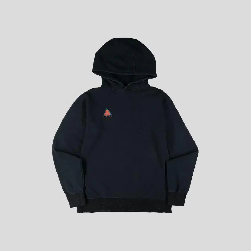 나이키 ACG 피그먼트 블랙 보카시라인 스웻 후드 티셔츠  SIZE L