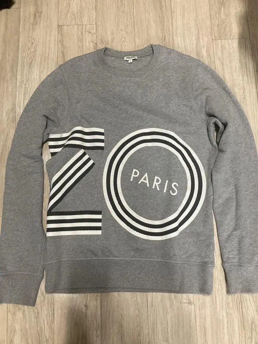 KENZO Logo Gray Sweatshirt