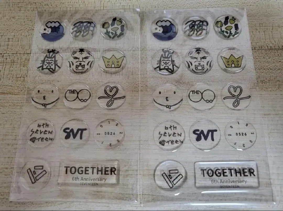 Seventeen Sixth Anniversary Sticker